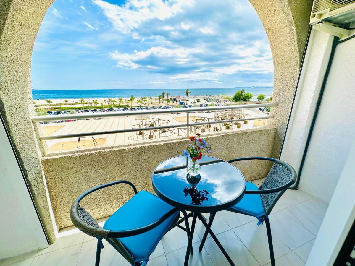 Face A La Mer - Vue Epique, Climatisation, Wifi, Draps Inclus Ampuriabrava Exterior foto
